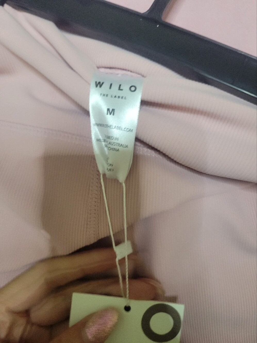 WILO Pink Sweatshirt with Matching Pink Shorts - Picture 4 of 5